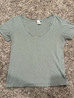 H&M Sage Green Top
